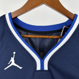 Dallas Mavericks FL AGG  #32 Royal Blue Flying Man Edition  Top Quality Hot Pressing NBA Jersey