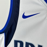 Dallas Mavericks FL AGG  #32 White  Top Quality Hot Pressing NBA Jersey