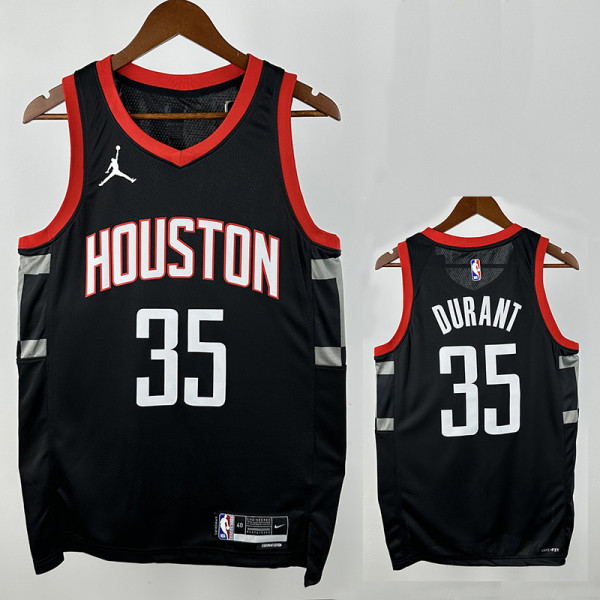 22/23 ROCKETS DUR ANT #35 Black Flying Man Edition Top Quality Hot Pressing NBA Jersey