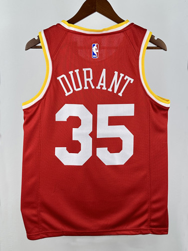 ROCKETS DUR ANT #35 Red Retro Edition  Top Quality Hot Pressing NBA Jersey