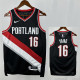 22/23 Trail Blazers  YANG #26 Black Top Quality Hot Pressing NBA Jersey