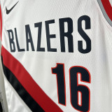 22/23 Trail Blazers  YANG #26 White  Top Quality Hot Pressing NBA Jersey