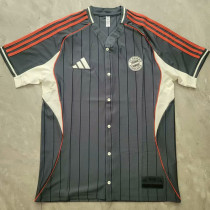 25/26  Bayern  Grey Casusl Edition Madrid Baseball jersey