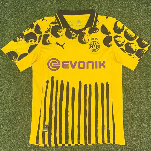 25/26 Dortmund  FIFA Club World Cup Home  Fans Soccer Jersey(胸前广告）