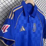 25/26 Real Oviedo  Home Fans Soccer Jersey