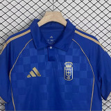 25/26 Real Oviedo  Home Fans Soccer Jersey