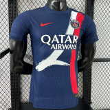 25/26 PSG  Special Edition Blue Player Version  Soccer Jersey