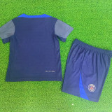 25/26 PSG Royal Blue  Player Version Kids Soccer Jersey(球员版）