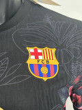 25/26 BAR Black Rose  Edition  Player Version Soccer Jersey