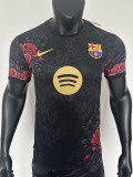 25/26 BAR Black Rose  Edition  Player Version Soccer Jersey