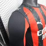 25/26 ACM Home  Player Version  Long Sleeve Soccer Jersey