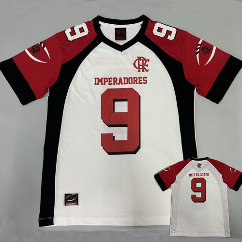 25/26 Flamengo Special Edition White No.9 Fans Soccer Jersey（9号）