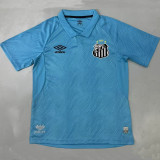 25/26 Santos FC Third  Fans  Soccer Jersey(Print All Sponsor)(全广告)球迷版