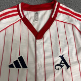 25/26 ARS White Casusl Edition  Baseball jersey