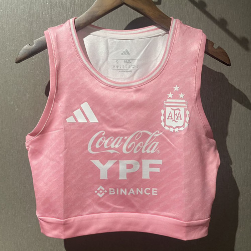 25/26  Argentina Pink  Women Yoga  Vest