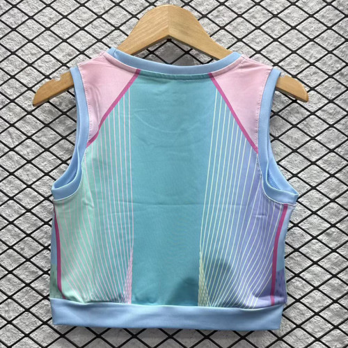 25/26  BAR Light Blue Women Yoga  Vest