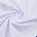 25/26 Bayern White  Half Pull Tracksuit  (半拉链)