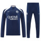 25/26  INT Royal Blue  Player Version Half Pull Tracksuit  (半拉链)