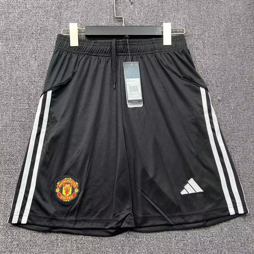 25/26  Man Utd Black  Shorts Pants