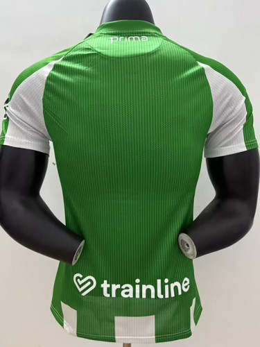 25/26 Real Betis Home   Player Version  Soccer Jersey