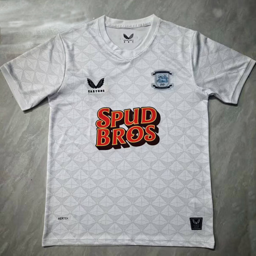 25/26 Preston North End  Home Fans Soccer Jersey