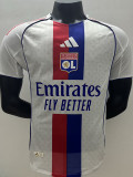 25/26  Lyon Home Player Version  Soccer Jersey