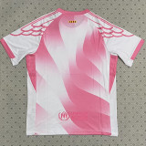 25/26 BAR  Special Edition Pink  Fans Soccer Jersey(粉胸花）