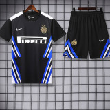 25/26  INT Black Training Short Suit