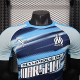 25/26  Marseille Shy Blue  Player Version Training Shirts
