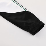 2526  Real Betis White &Black Retro Jacket Tracksuit(01)
