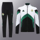 2526  Real Betis White &Black Retro Jacket Tracksuit(01)