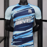 25/26  Marseille Shy Blue  Player Version Training Shirts