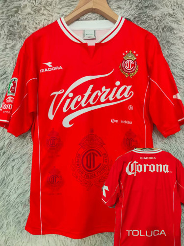1998/1999 Toluca CD Home Retro  Soccer Jersey