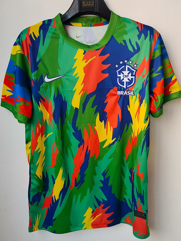 25/26 Brazil Green Jigsaw puzzle Edition Fans Soccer Jersey(带五星)