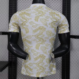 25/26 RMA Cristiano Ronaldo Commemorative Edition Light Yellow  Player Version Soccer Jersey