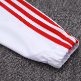 25/26 Bayern White Jacket Tracksuit# A2551