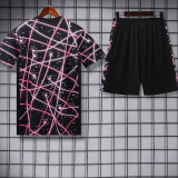 25/26 PSG Black network Training Short Suit