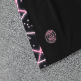 25/26 PSG Black network Training Short Suit