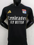 25/26  Lyon Black Player Version  Training shirts