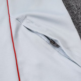 25/26 Bayern Grey Jacket Tracksuit# A2552