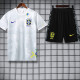25/26  Brazil White Training Short Suit