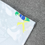 25/26  Brazil White Training Short Suit