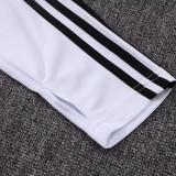 25/26  JUV White  Half Pull Tracksuit #B2552 (半拉链)