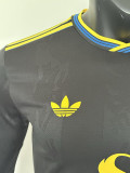 25/26 Man Utd Third  Player Version  Long Sleeve Soccer Jersey