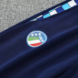 25/26 Italy Royal Blue Retro  Player Version  Jacket Tracksuit #F15