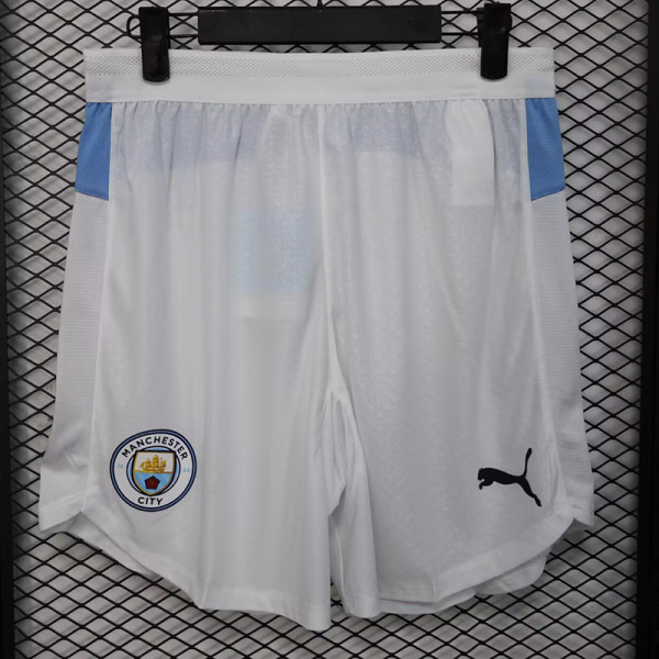 25/26 Man City Home Player Version Shorts Pants