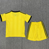 25/26 Newcastle Goalkeeper Yellow Kids   Soccer Jersey