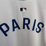25/26 PSG White Casusl Edition  Baseball jersey