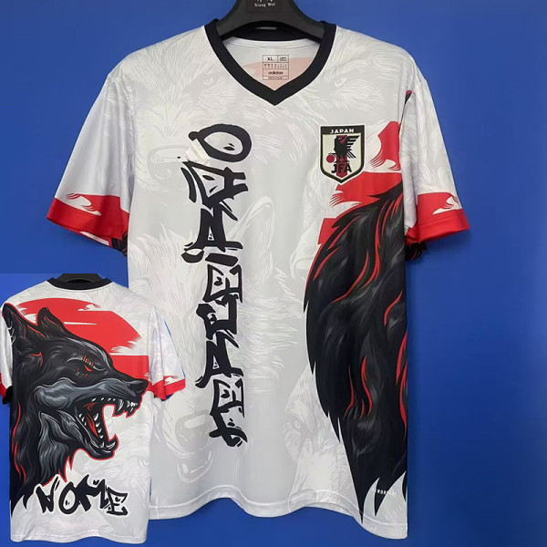 25/26 Japan Black Wolf Fans Soccer Jersey