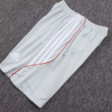 25/26  Bayern Grey Retro Training Short Suit #D25118